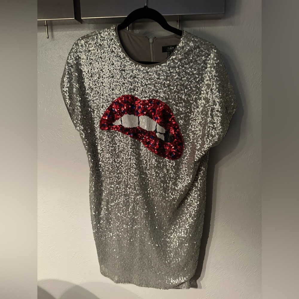 Aidan Mattox Sequined Dress